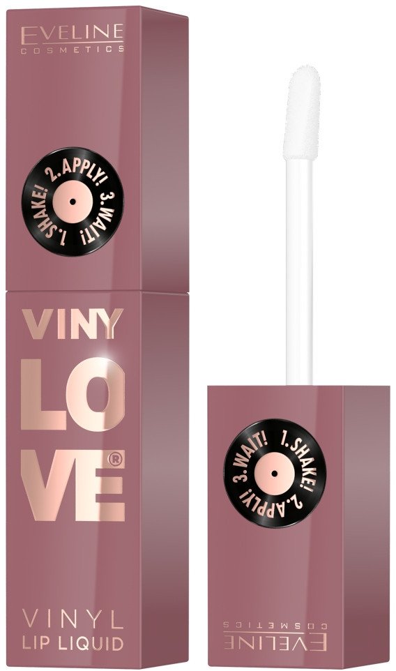 Eveline VinyLove długotrwała pomadka płynna z efektem winylowym 06 Chillie 4ml