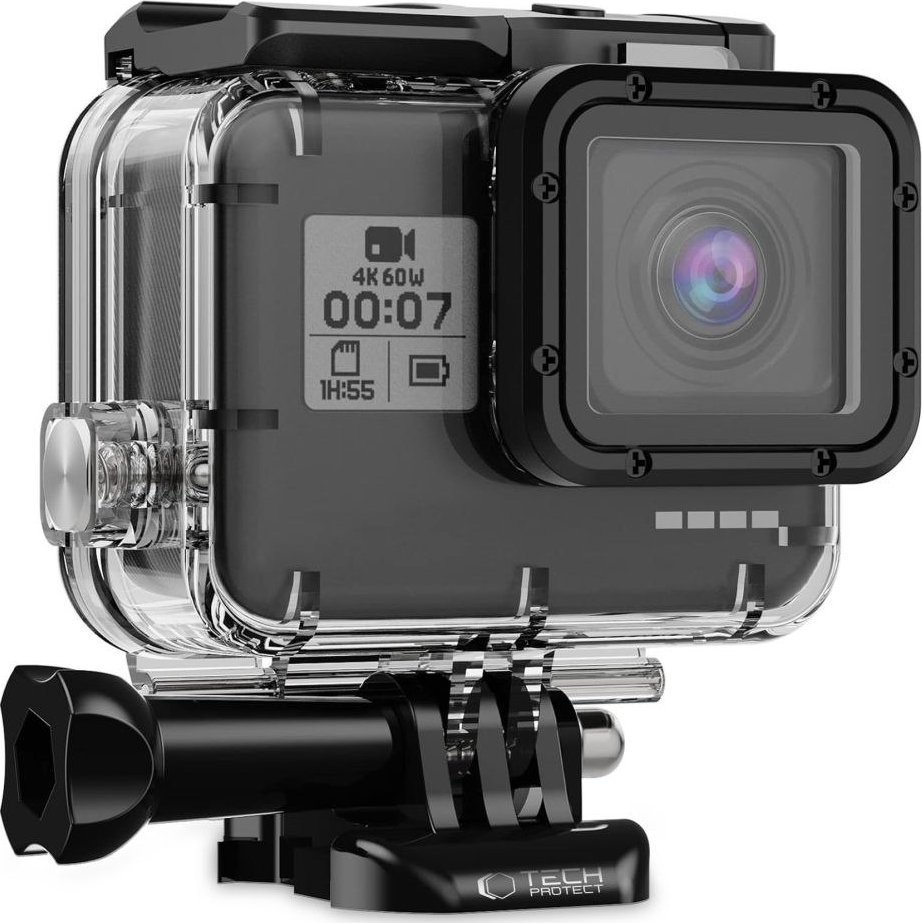 TECH-PROTECT GA200 WATERPROOF CASE GOPRO HERO 5 / 6 / 7 CLEAR