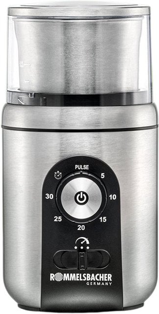 Rozdrabniacz Rommelsbacher EGK 250 elektryczna szatkownica do warzyw 200 W Czarny, Stal nierdzewna