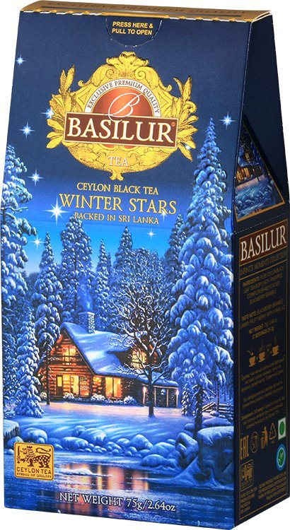 Basilur Herbata czarna liściasta Basilur Winter Stars 75g