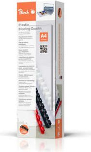 Peach Grzbiety do bindowania, 8mm, A4, 100 sztuk (PB408-02)