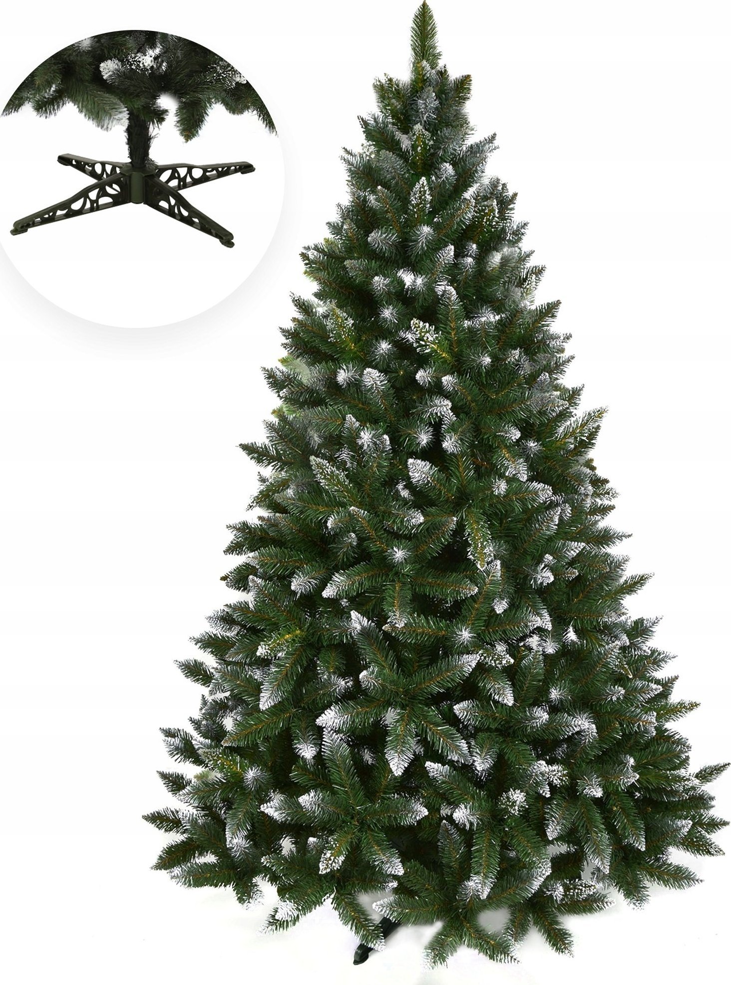 Kadax Choinka sztuczna Diamentowa 180 cm Sosna Piękna