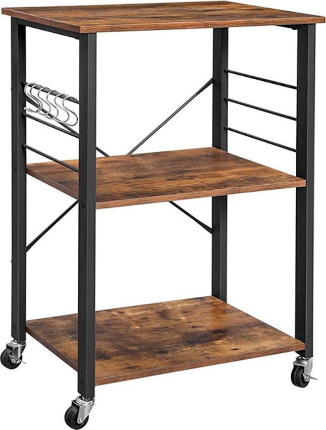 Elior Stolik kuchenny na kółkach z blokadą - Bifa