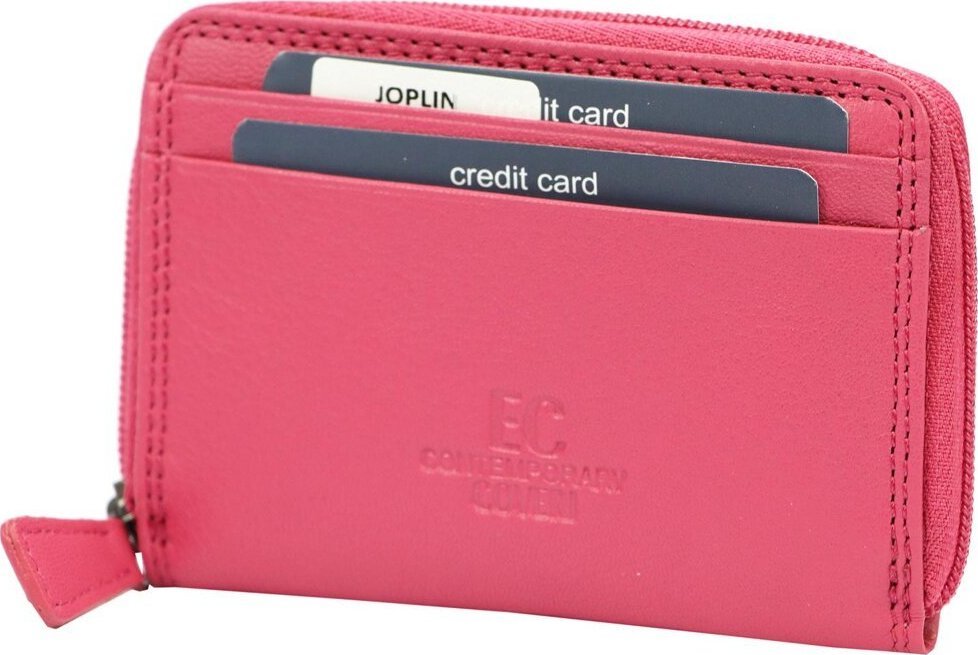 Coveri Skórzany zgrabny stylowy damski portfel od Coveri NoSize