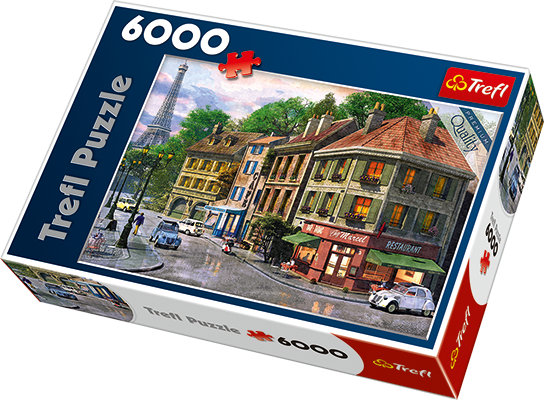 Trefl PUZZLE Uliczka Paryża 600el. (65001)