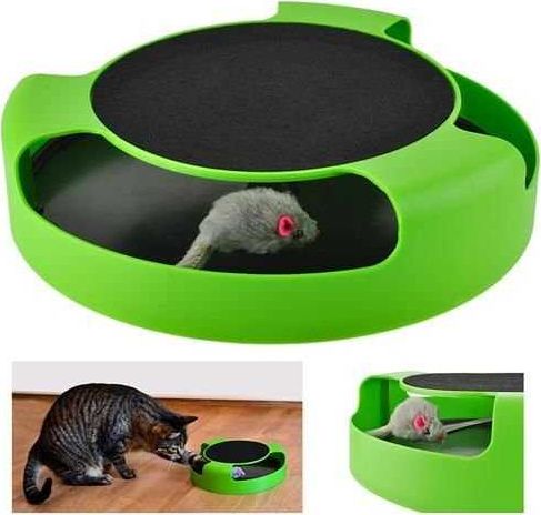 Zabawka dla kota - kółko z myszką