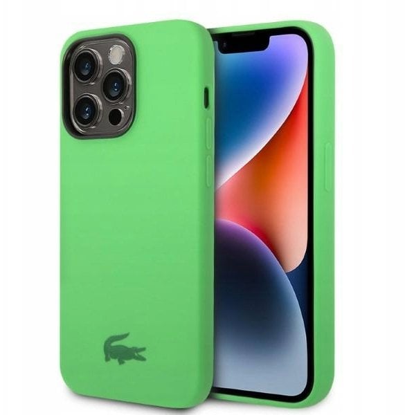Lacoste LCHCP14XSN iPhone 14 Pro Max 6,7" zielony hardcase Silicone