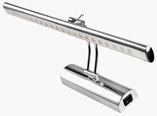 LED picture light HOROZ FLAMINGO, 4 W, 360 lm, 4200K, IP20, chrome, 40.5 cm