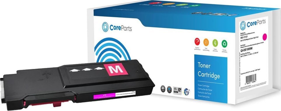 Toner CoreParts CoreParts QI-DE1009M kaseta z tonerem 1 szt. Zamiennik Purpurowy