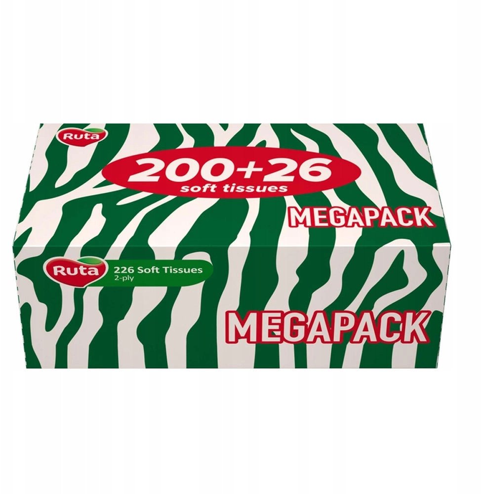 TISSUES RUTA WHITE FAMILY PACK BRICK 2SL