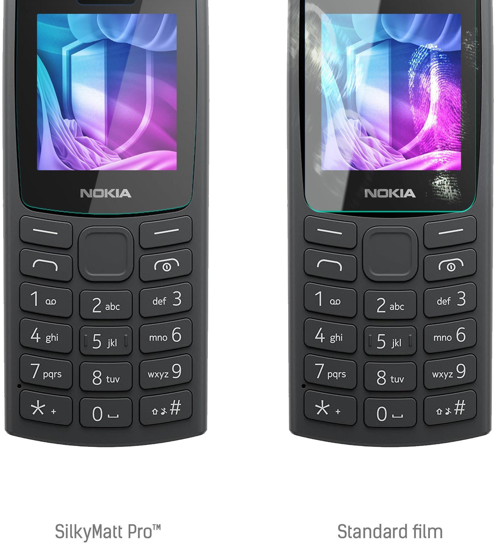 NOKIA 105 (2023) - 3MK SILKY MATT PRO