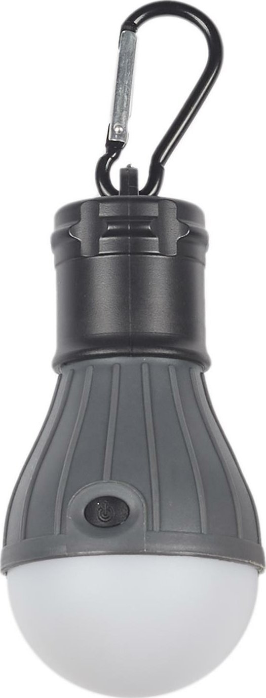 Intesi INTESI LAMPKA ŻARÓWKA KEMPINGOWA SZARA CIEMNA