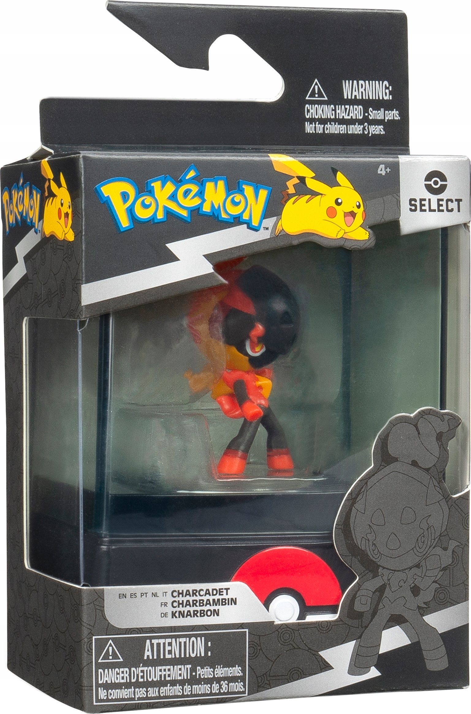 JAS POKEMON FIGURKA BITEW CASE CHARCADET