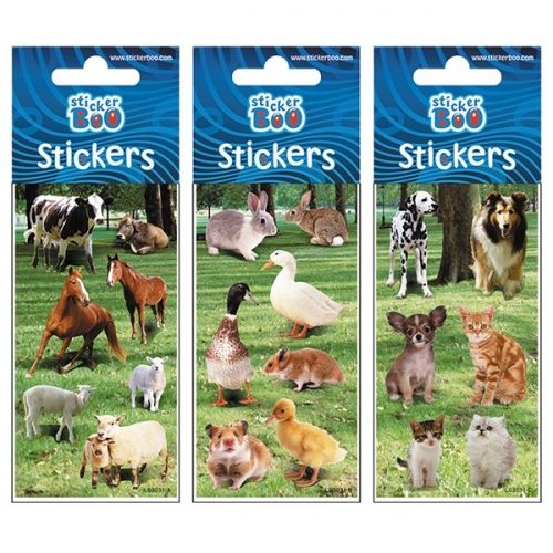 Sticker BOO I NAKLEJ 66X126 S BOO SILV ZWIEZETA3 PBH120/1800 - NA SBOO ZW