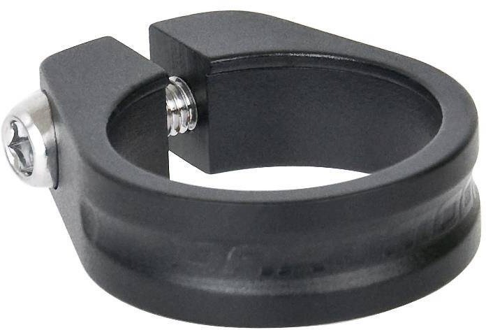 Obejma podsiodłowa Dartmoor Spin Bolt 34,9mm, ze śrubą, czarna anodowana