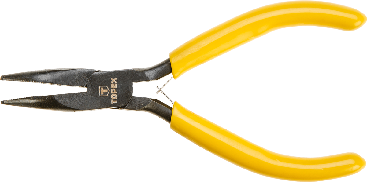 Topex Szczypce precyzyjne wydłużone wygięte 140mm - 32D033