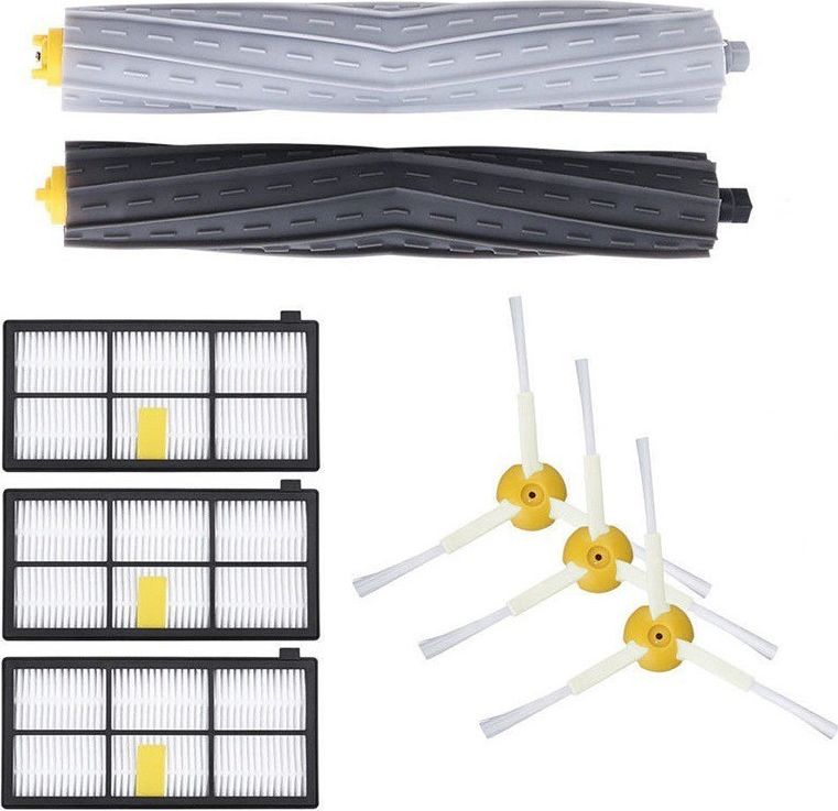 Litago Zestaw do iRobot Roomba szczotki filtr 800 900 980