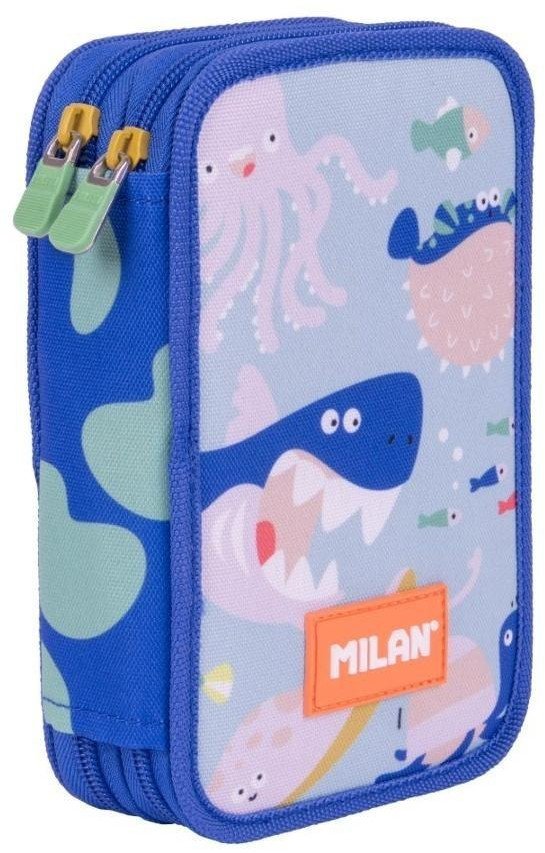 Piórnik 2-poziom z wyposażeniem Blue Odyssey