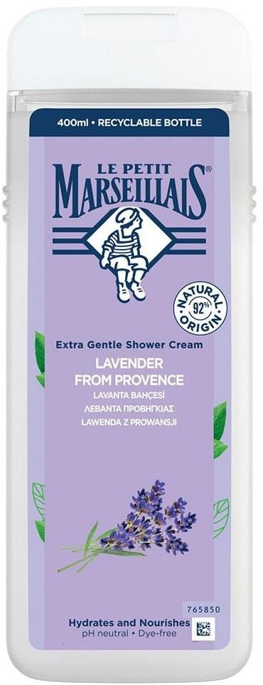 Le Petit Marseillais Kremowy żel pod prysznic Lawenda z Prowansji 400ml