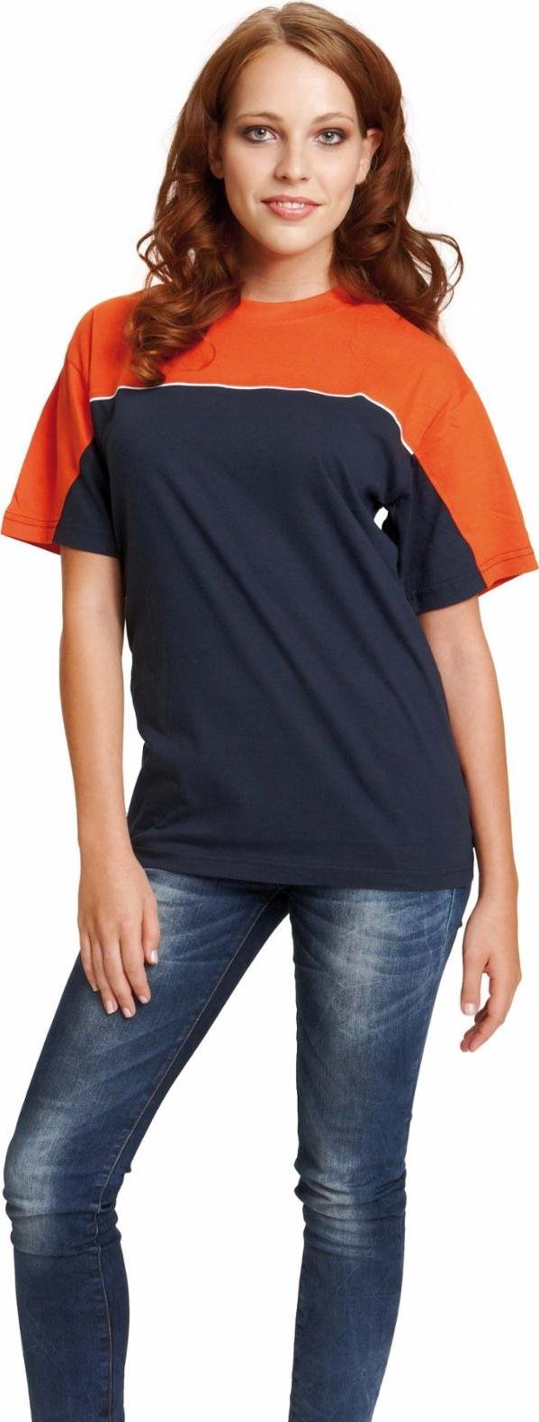 CERVA EMERTON - dwukolorowy podkoszulek z krótkim rękawem XL