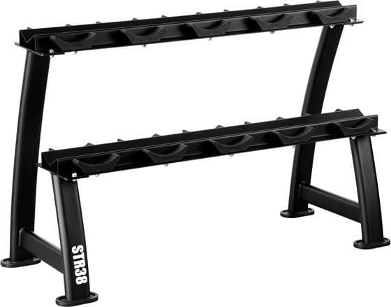 STR38 STOJAK NA HANTLE DWUPOZIOMOWY COMMERCIAL HMS