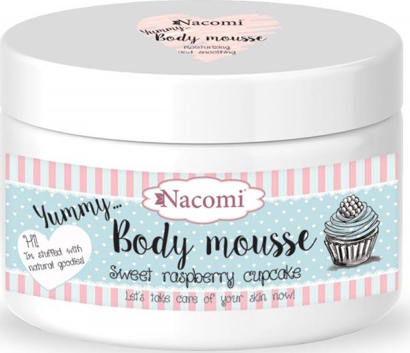 Nacomi Body Mousse Malinowa Babeczka 180ml
