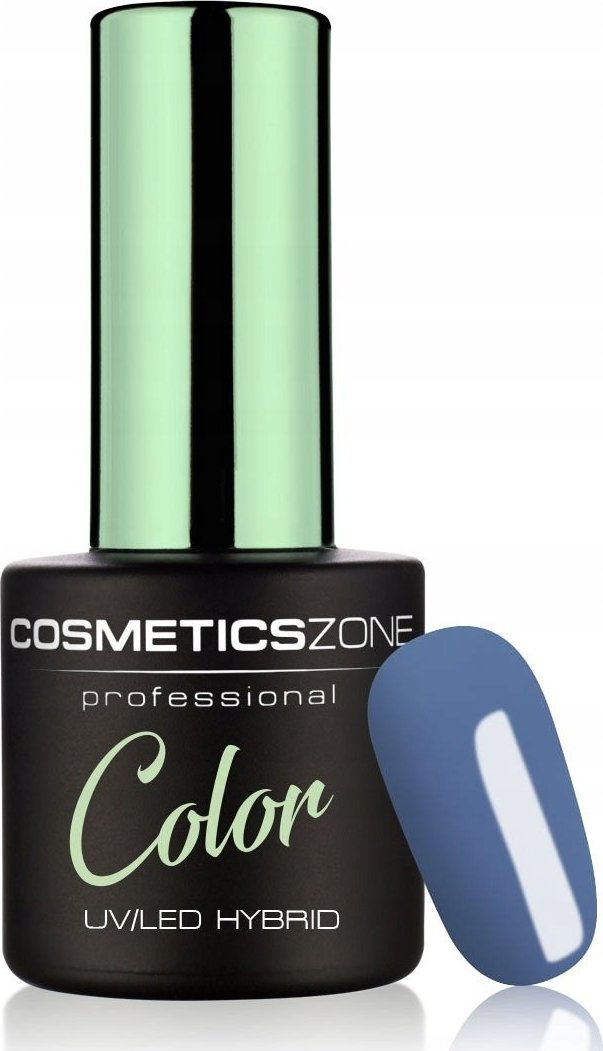 Cosmetics Zone Lakier hybrydowy hipoalergiczny niebieski jeansowy 7ml - Deep Ocean PST17