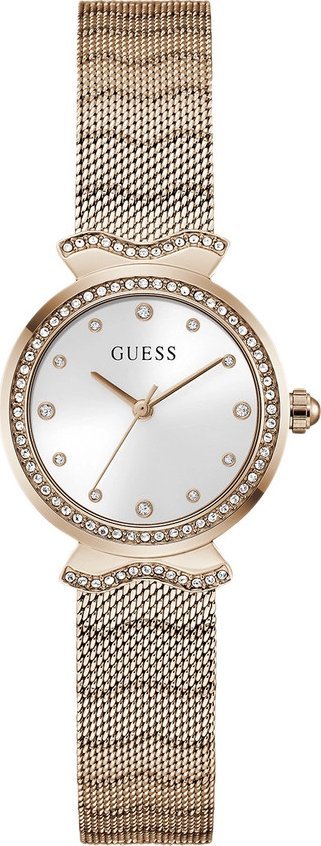 Zegarek damski Guess GW0866L3 CYRKONIE różowe złoto