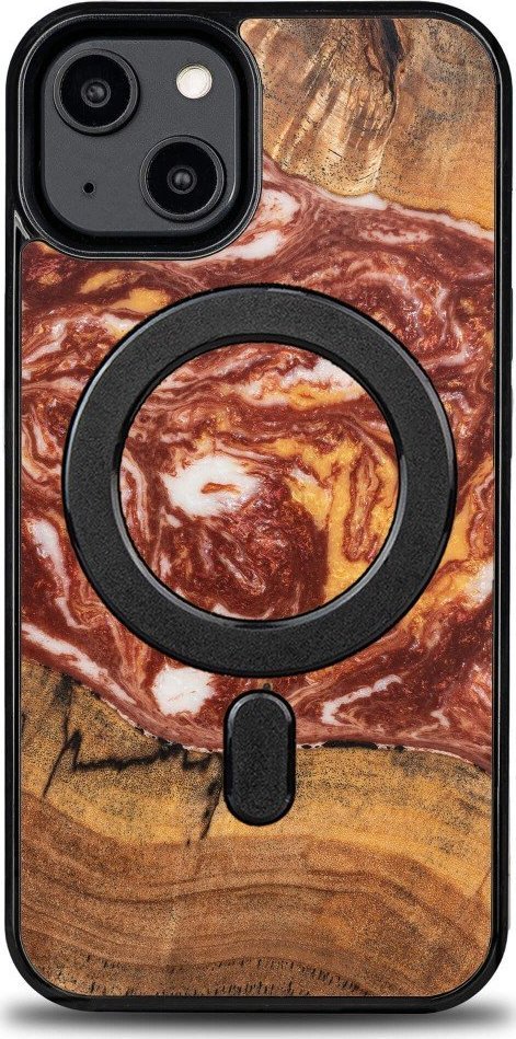 BeWood Etui Bewood Unique na iPhone 14 - Planets - Mars z MagSafe