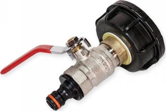 KOREK 20G.WEW+ZAWÓR KULOWY+SZYBKOZŁĄCZKA