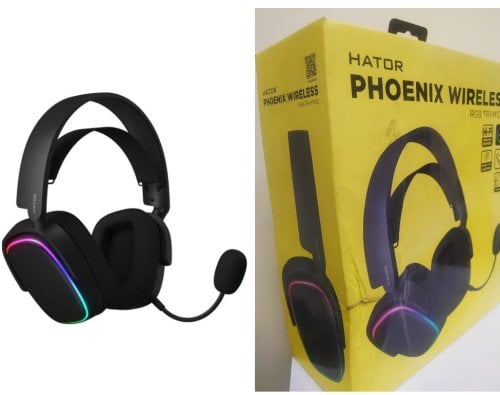 Słuchawki Hator HTA-870 Phoenix Bezprzewodowe słuchawki z mikrofonem (Uszkodzone opakowanie)