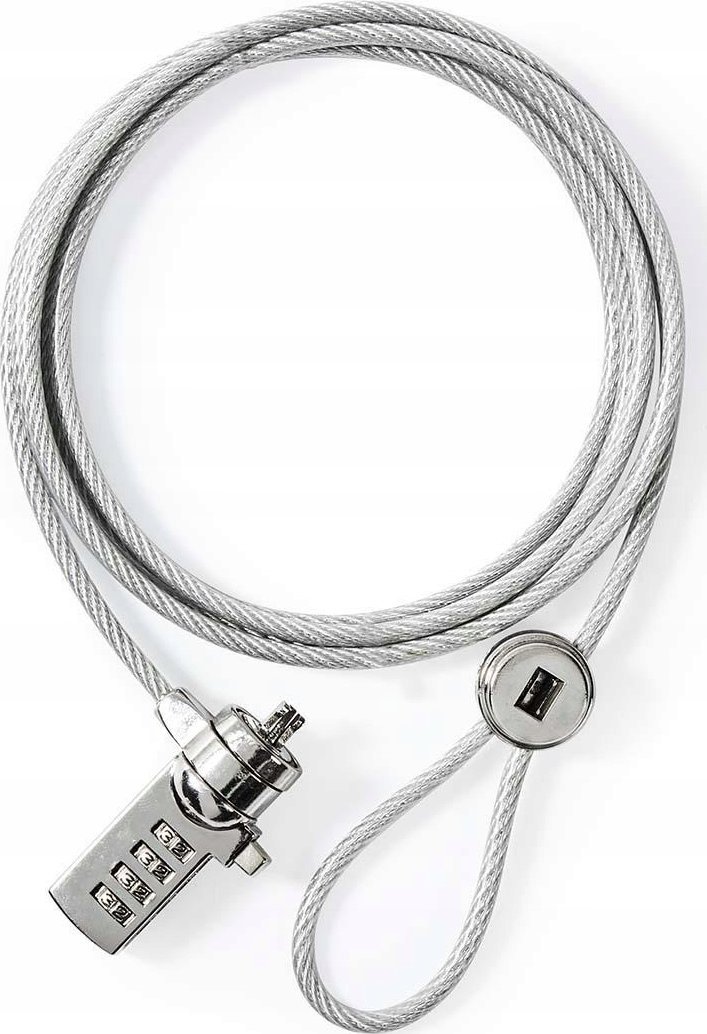 Organizer Nedis Nedis NBLKD100ME zapięcie do kabli Srebrny