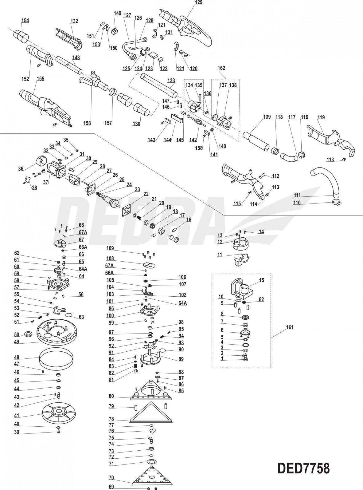 Dedra Osłona przeciwpyłowa