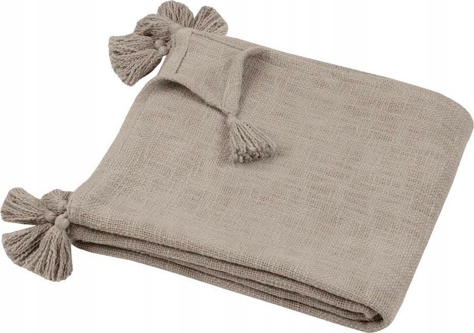 Koc bawełniany SANCHEZ z chwostami, 125 x 150 cm