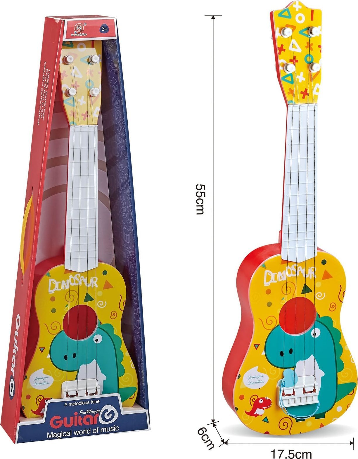 Trifox GITARA DINOZAUR