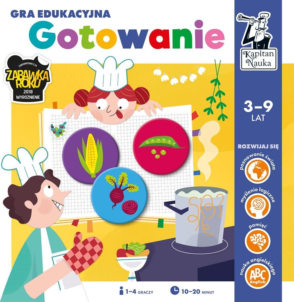 Edgard Kapitan Nauka - Gra edukacyjna - Gotowanie