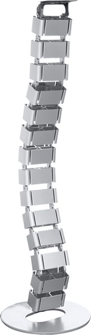 Organizer LogiLink Spirala na przewody Srebrny 1 sztuka (KAB0065)