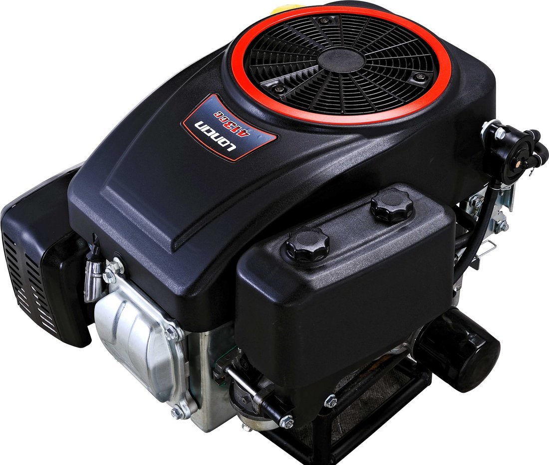 Loncin SILNIK LONCIN LC1P88F DO TRAKTORKA SPALINOWY BENZYNOWY 12 KM 413 cm3 JEDNOCYLINDROWY WAŁ PIONOWY WALCOWY 25,4 mm MOTOR HONDA ,VANGUARD , BRIGGS