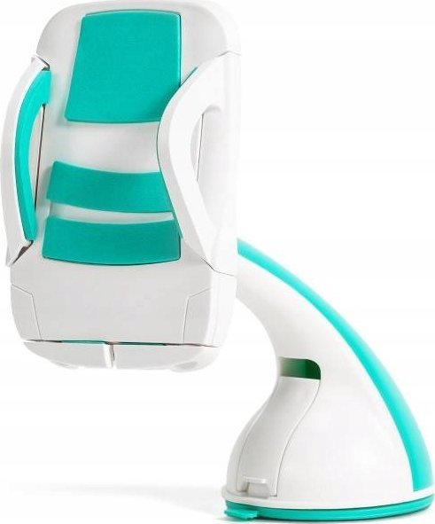 OEM UCHWYT SAMOCHODOWY TC-080 DO SZYBY WHITE / GREEN, BIAŁO-ZIELONY