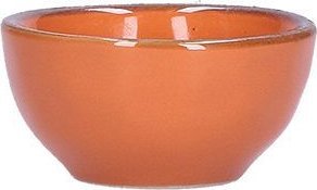 NPC Polska Rose&Tulipani Zestaw 6 okrągłych miseczek z kamionki 7 cm pomarańczowy