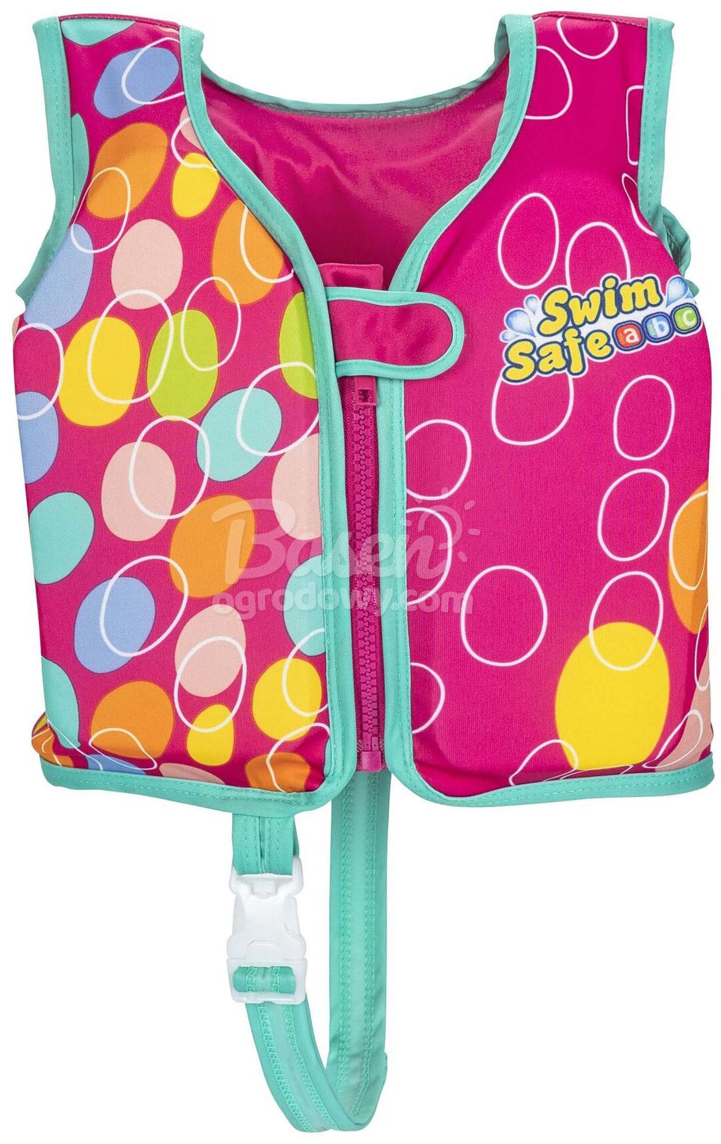 Kamizelka do nauki pływania dla dzieci różowa S/M Bestway 32176