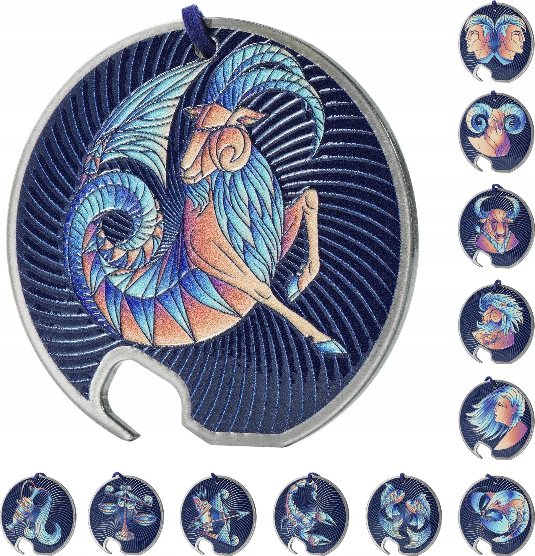 Kadax Otwieracz Stalowy Do Butelek Zodiak Koziorożec