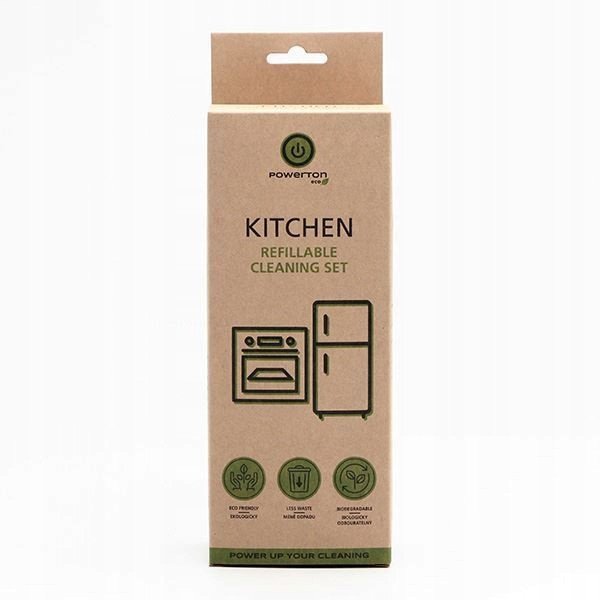 Hama Zestaw czyszczący Powerton Eco* 500ml butelka ze spryskiwaczem + 6 tabletek (1,5 litra) kuchania