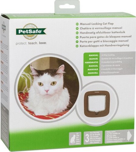 PET SAFE Drzwiczki dla kota Typ PPA19-16731 , BRĄZ