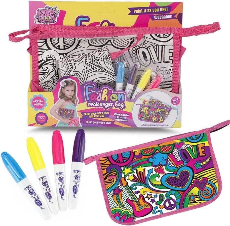 Torebka do malowania DIY z pisakami