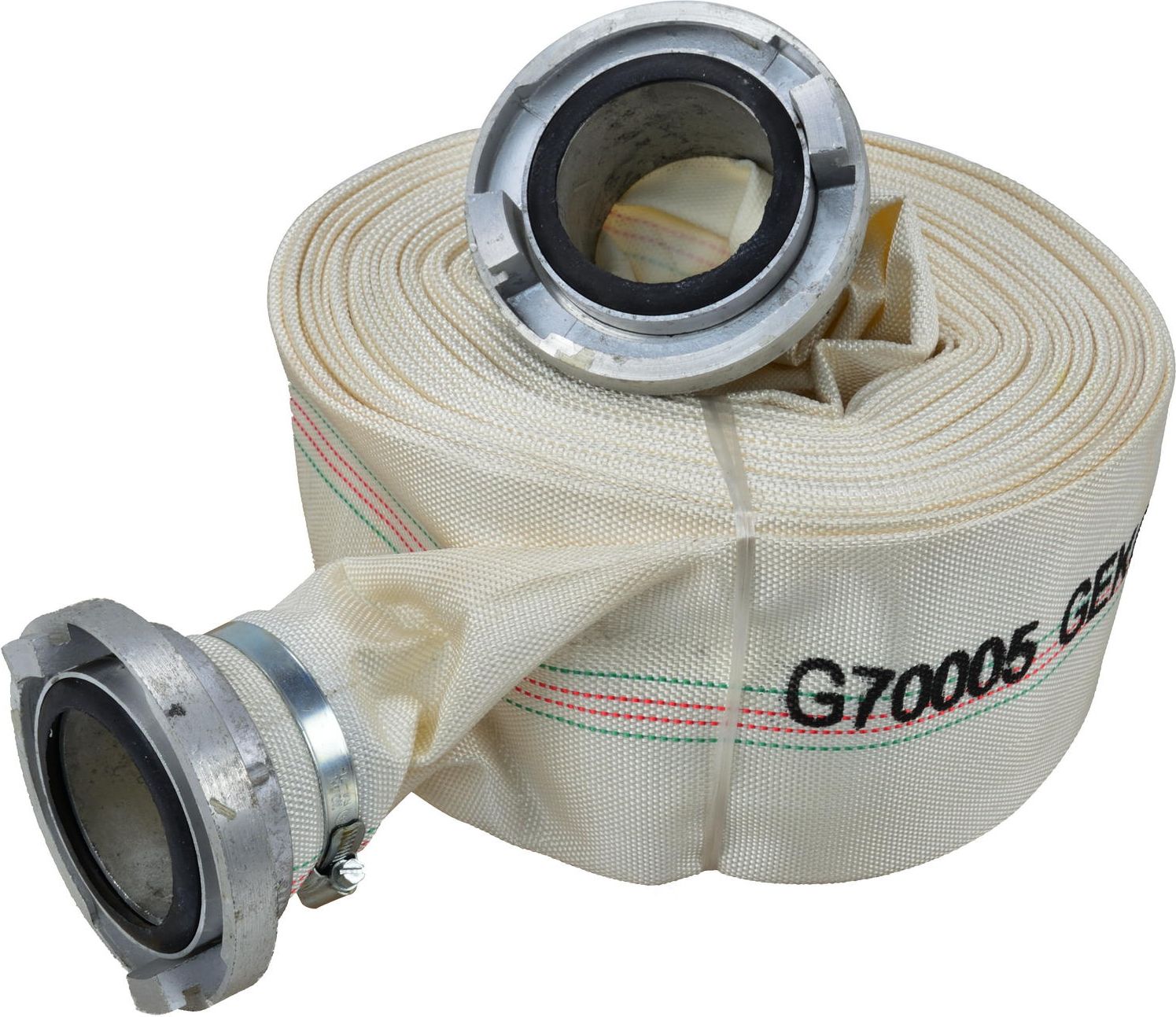 Geko Wąż parciany strażak 3" 20m 8 bar ze złączkami (2)