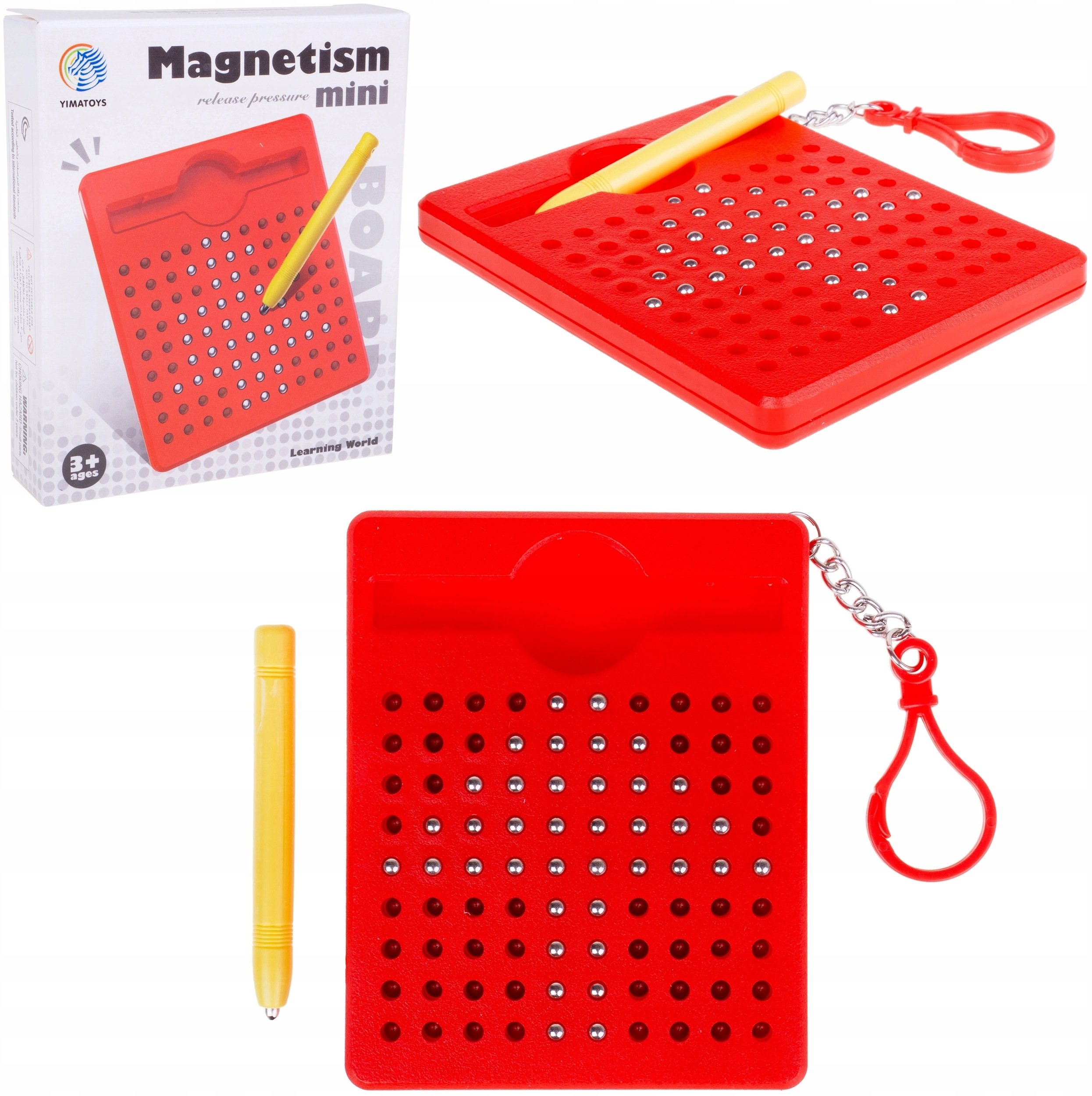 Tablica do rysowania, kulki metalowe