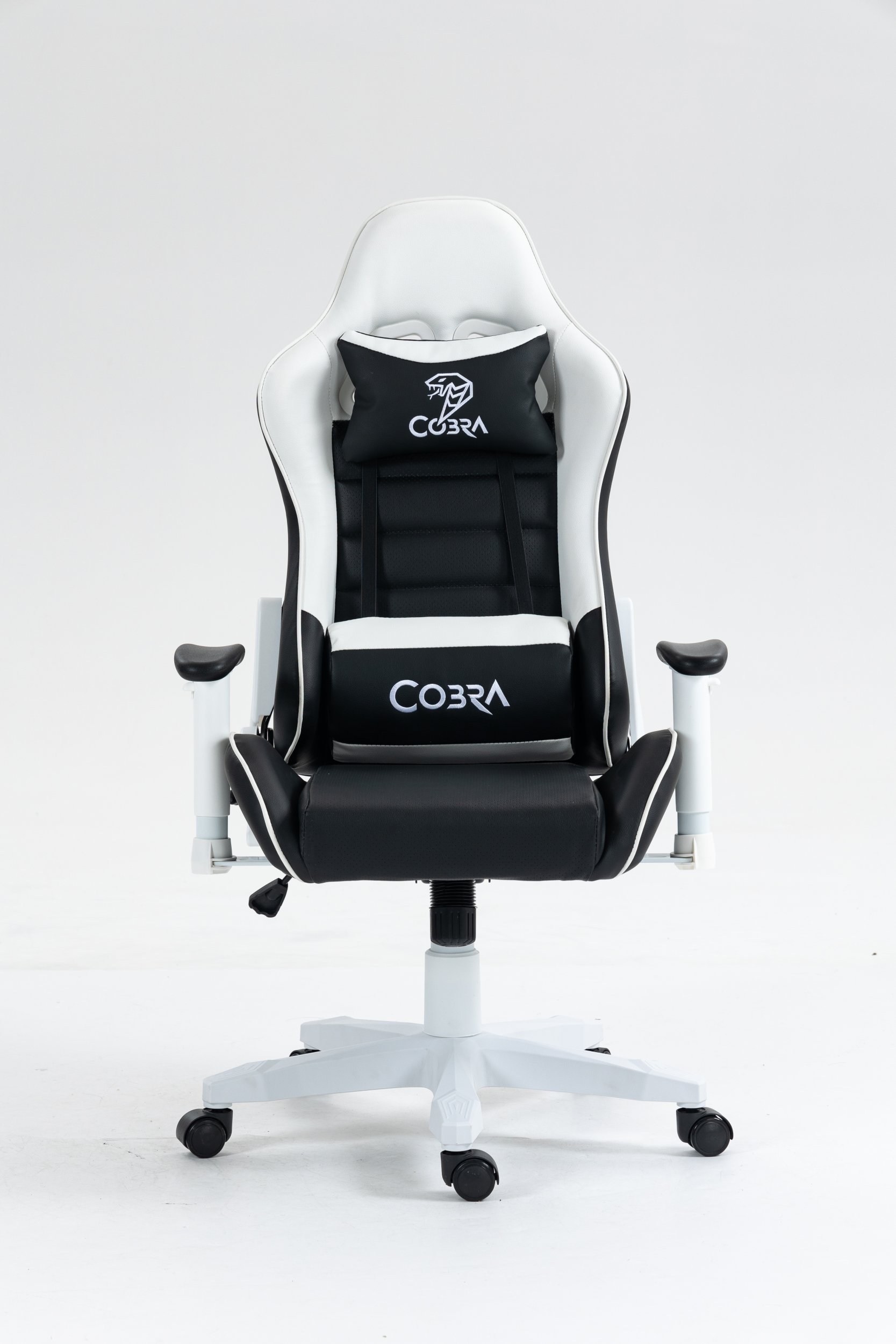 Malys Group FOTEL COBRA Rebel CR202 czarno-biały