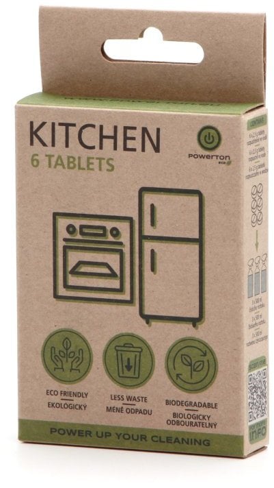 Dedra Tabletki czyszczące Powerton Eco* 6 szt. (1,5 litra preparatu) kuchania