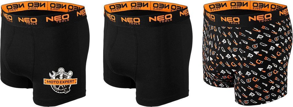 Neo Bokserki basic, 3-pack, rozmiar XL